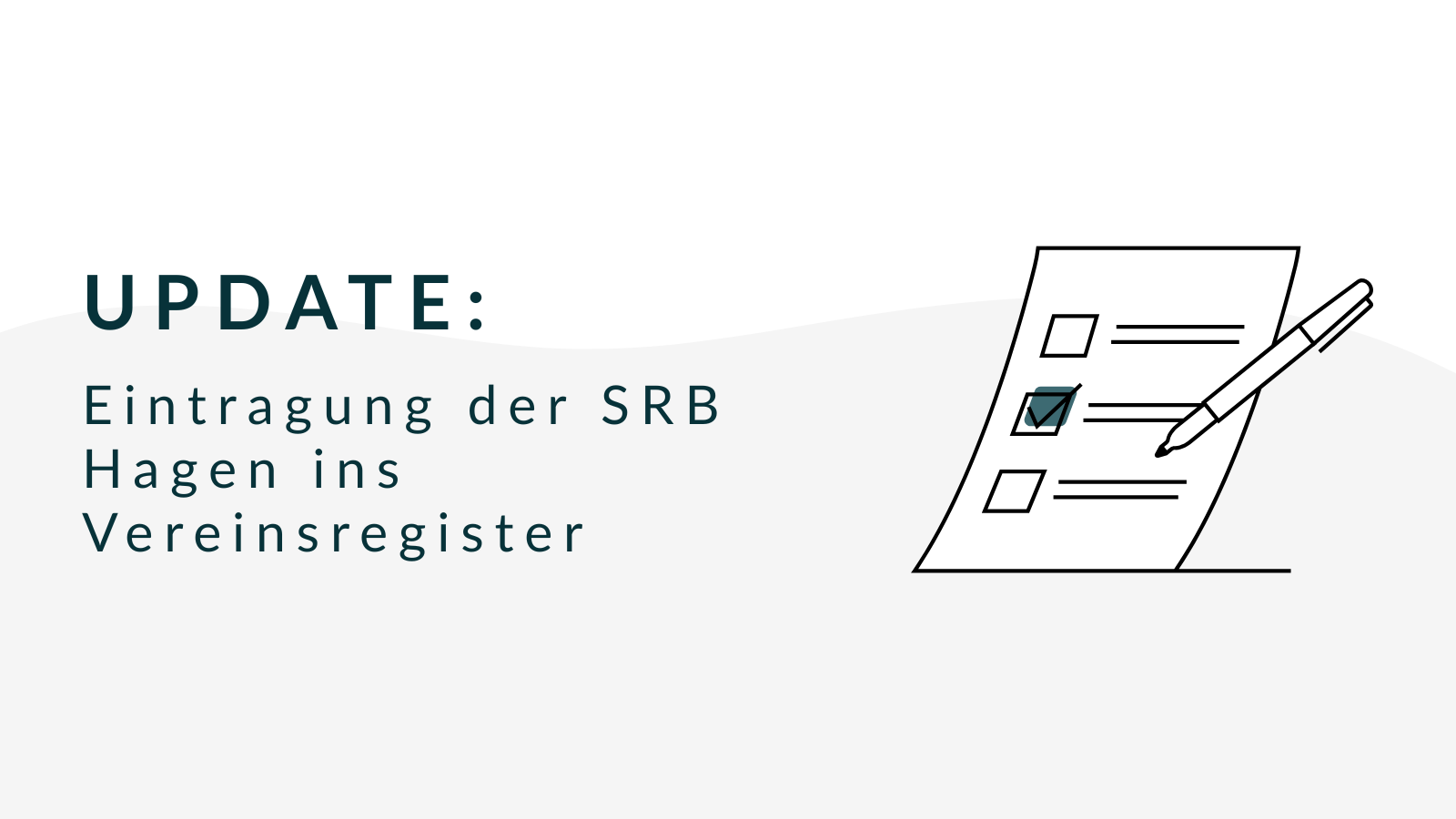 Update: Eintragung der SRB Hagen ins Vereinsregister
